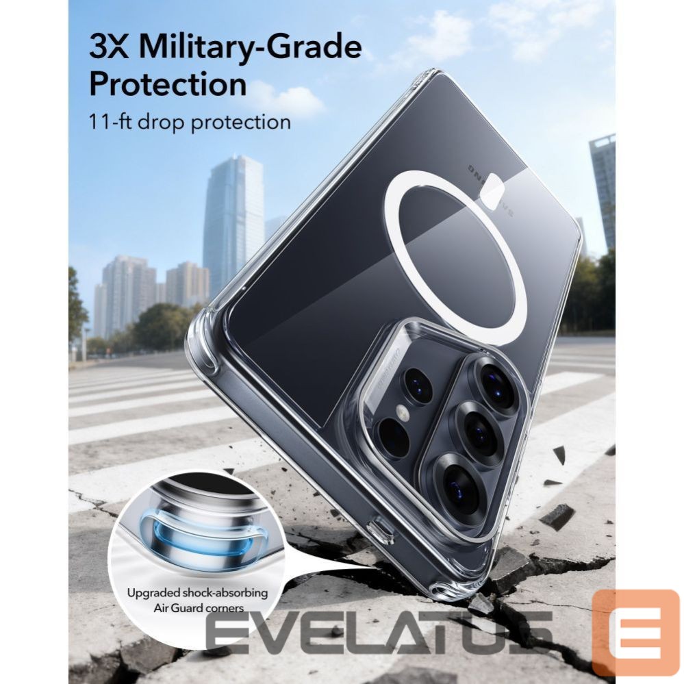 Другие товары ESR ESR Classic Hybrid MagSafe Case for Samsung Galaxy S26 Ultra - Transparent