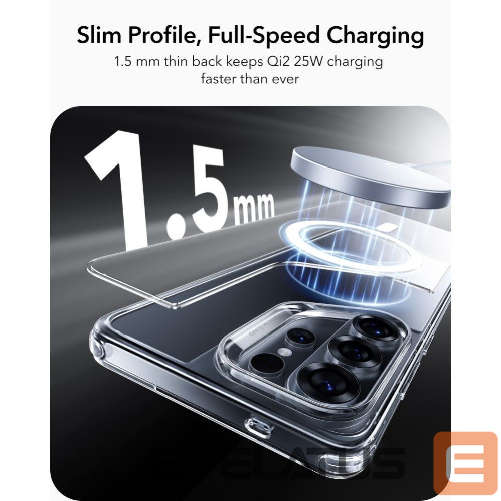 Другие товары ESR ESR Classic Hybrid MagSafe Case for Samsung Galaxy S26 Ultra - Transparent