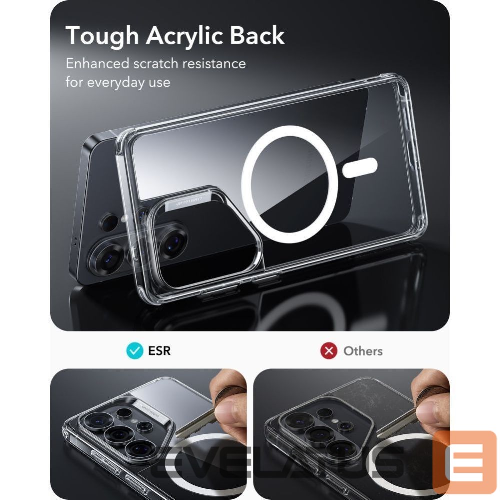 Другие товары ESR ESR Classic Hybrid MagSafe Case for Samsung Galaxy S26 Ultra - Transparent