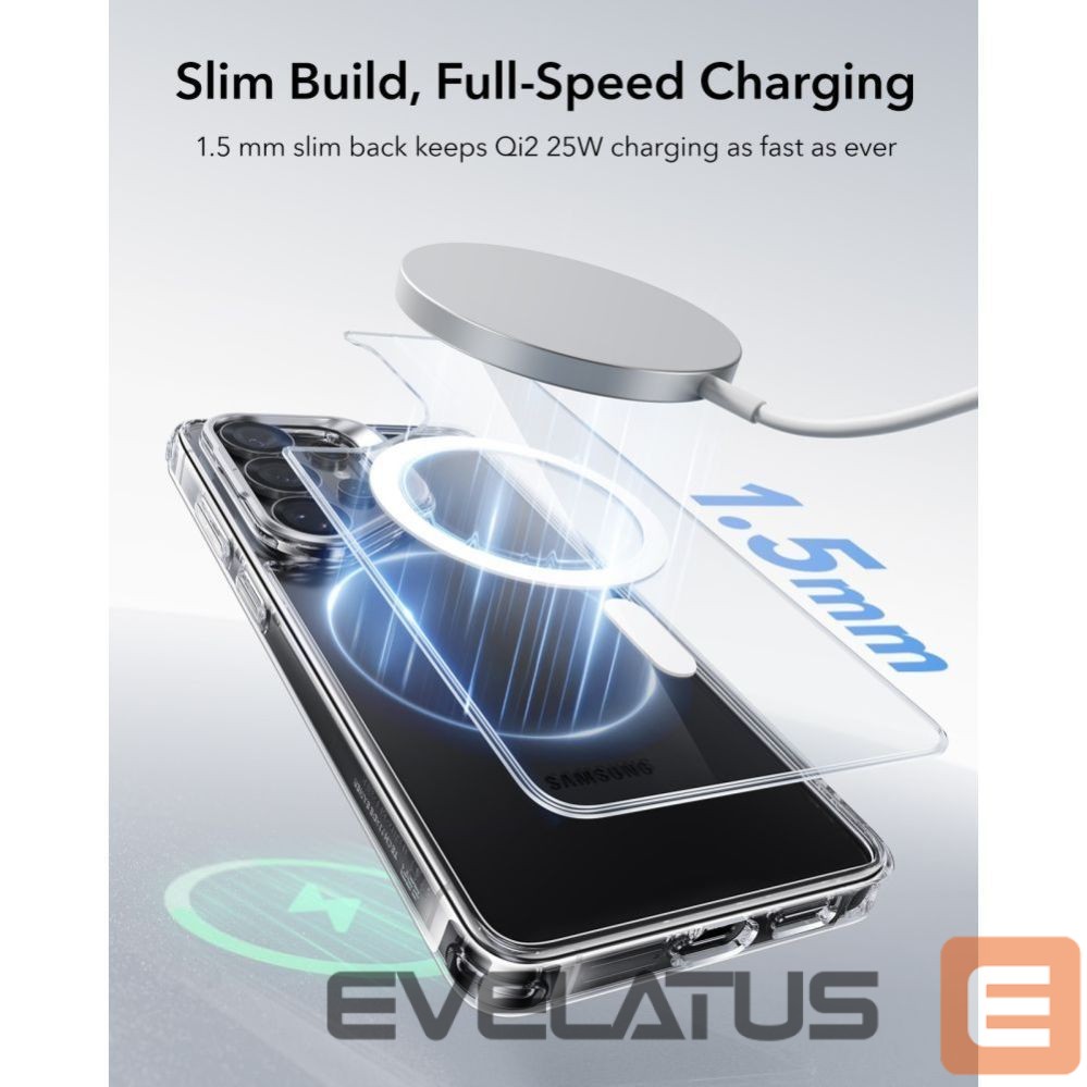 Другие товары ESR ESR Classic Hybrid Kickstand MagSafe Case for Samsung Galaxy S26 Ultra - Clear