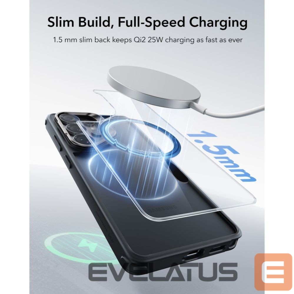 Другие товары ESR ESR Classic Hybrid Kickstand MagSafe Case for Samsung Galaxy S26 Ultra - Clear Black