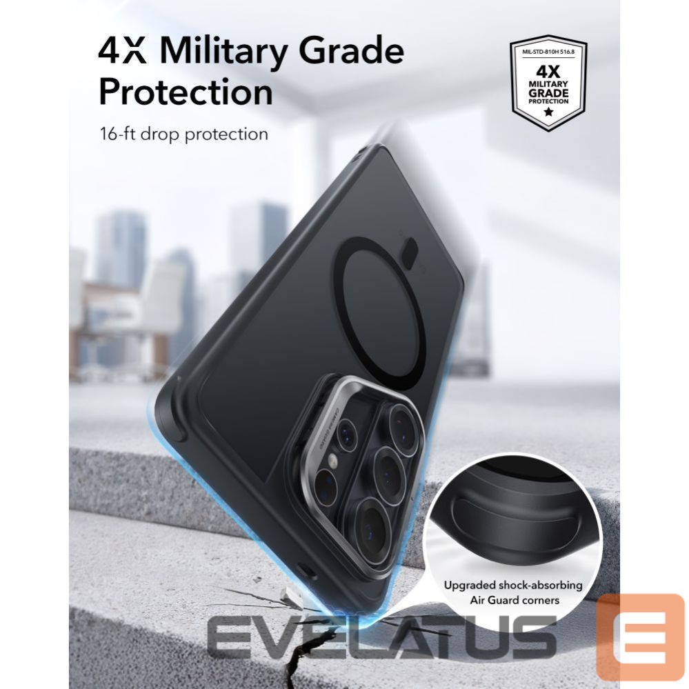 Другие товары ESR ESR Classic Hybrid Kickstand MagSafe Case for Samsung Galaxy S26 Ultra - Black