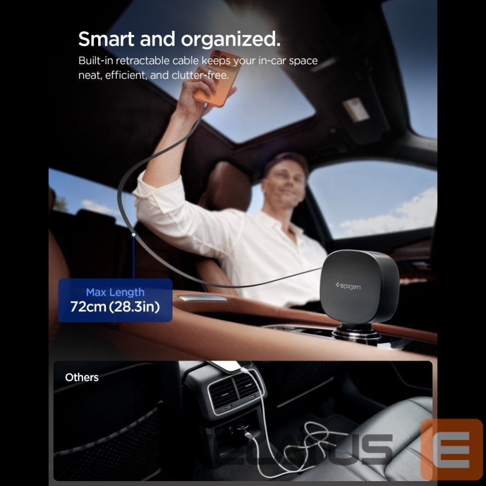 Другие товары Spigen Spigen EV603BT 60W Car Charger - Black
