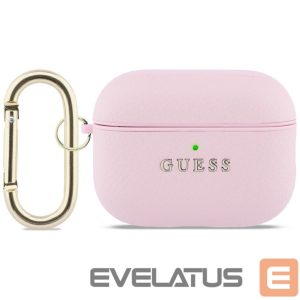 Другие товары Guess  Guess Grained Classic Logo Case for AirPods Pro 3 - Pink 