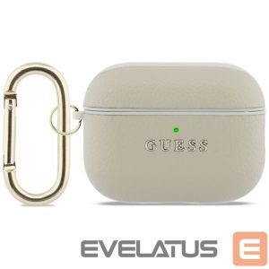 Другие товары Guess  Guess Grained Classic Logo Hook case for AirPods Pro 3 - gold 