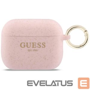 Другие товары Guess  Guess Silicone Glitter Ring Case for AirPods Pro 3 - Pink 