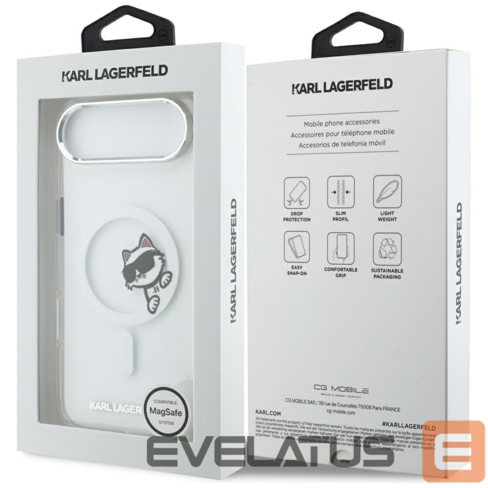 Другие товары Karl Lagerfeld Karl Lagerfeld IML Peekaboo MagSafe Case for iPhone Air - Clear