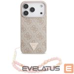Другие товары Guess  Guess 4G Strap Triangle Logo MagSafe Case for iPhone 17 Pro - Pink 