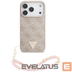 Другие товары Guess  Guess 4G Strap Triangle Logo MagSafe Case for iPhone 17 Pro - Pink 