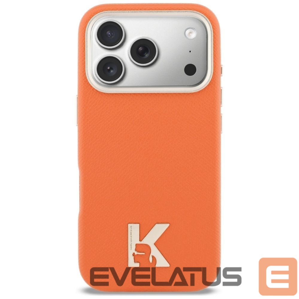 Другие товары Karl Lagerfeld Karl Lagerfeld Karl Head Logo MagSafe Case for iPhone 17 Pro - Orange