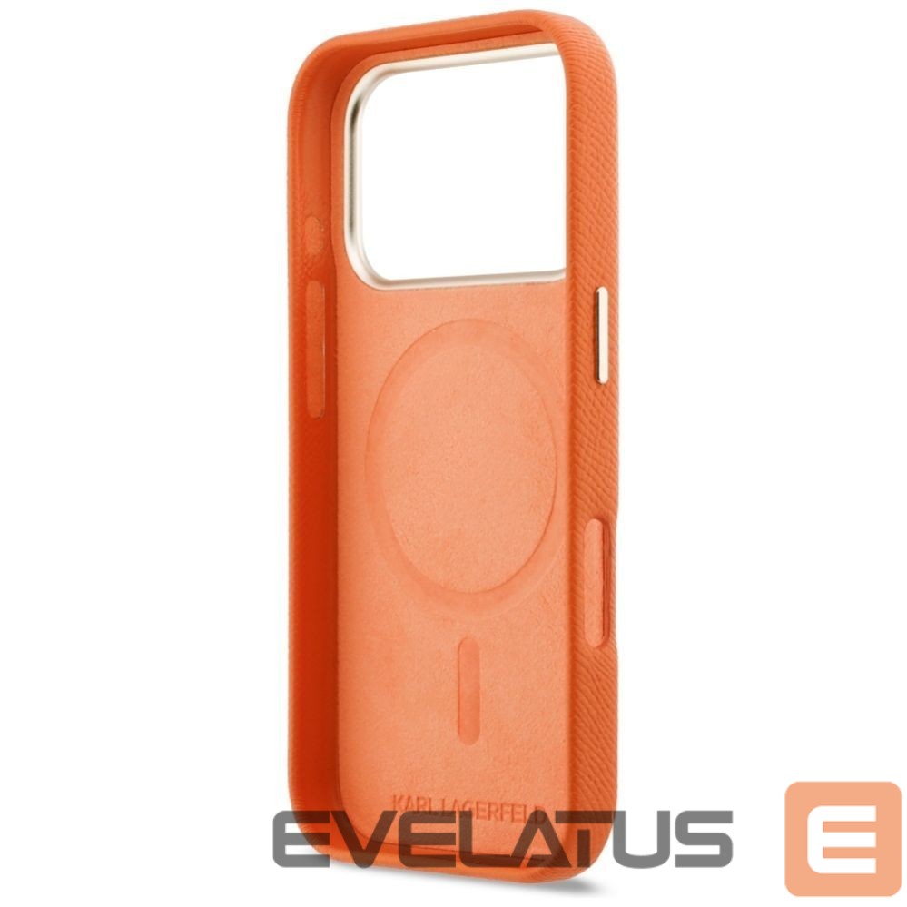 Другие товары Karl Lagerfeld Karl Lagerfeld Karl Head Logo MagSafe Case for iPhone 17 Pro - Orange