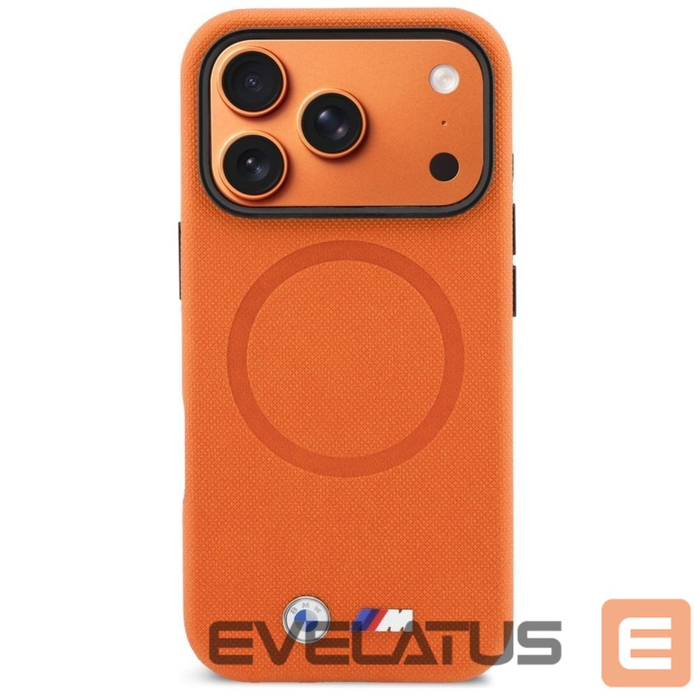 Другие товары BMW BMW M FW Metal Logo MagSafe Case for iPhone 17 Pro - Orange
