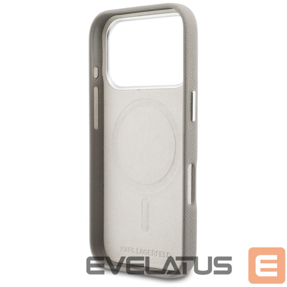 Другие товары Karl Lagerfeld Karl Lagerfeld Karl Head Logo MagSafe Case for iPhone 17 Pro - Gray