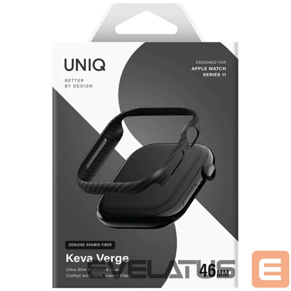 Другие товары UNIQ Uniq Keva Verge Case for Apple Watch 46mm - Black