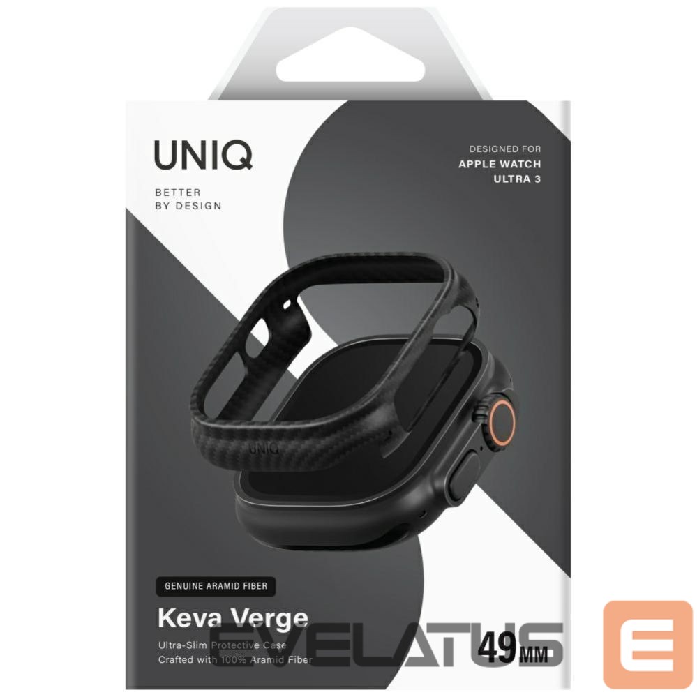 Другие товары UNIQ Uniq Keva Verge Case for Apple Watch 49mm - Black