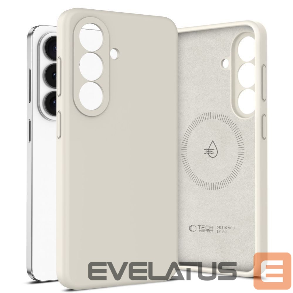 Другие товары Tech-Protect Tech-Protect Silicone MagSafe Case for Samsung Galaxy S26+ - Beige