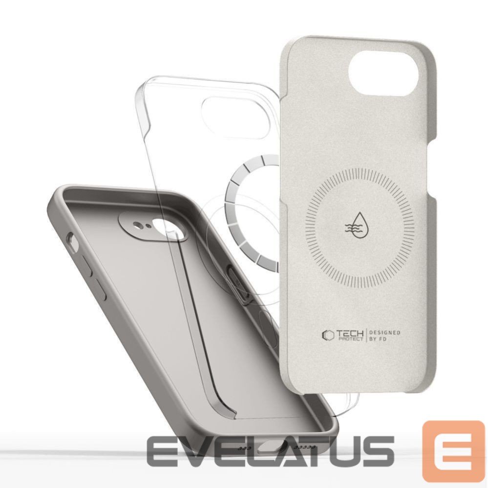 Другие товары Tech-Protect Tech-Protect Silicone MagSafe Case for iPhone 16E / 17E - Gray