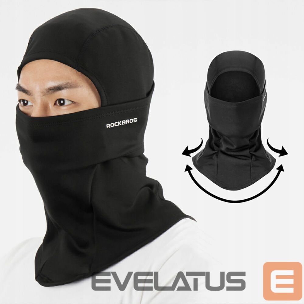 Другой товар Rockbros Rockbros LF7345BK sports balaclava insulated - black