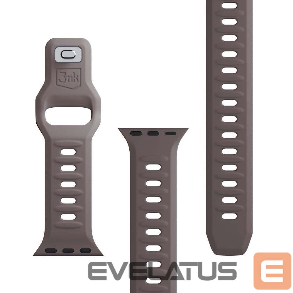 Другие товары 3MK 3mk Silicone Watch Strap for Apple Watch 38/40/41 mm - Dark Gray