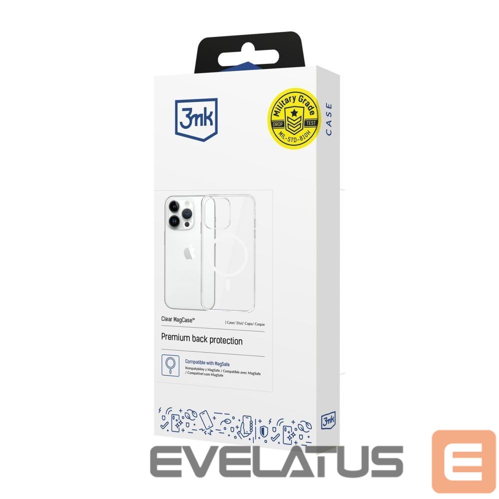 Другие товары 3MK 3mk Clear MagCase Case for Apple iPhone 14 Pro Max - Transparent