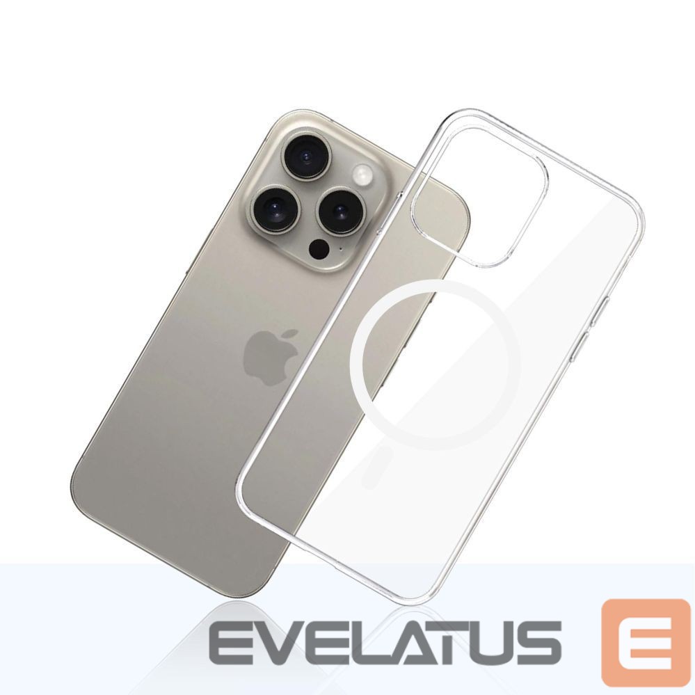 Другие товары 3MK 3mk Clear MagCase Case for Apple iPhone 15 Pro Max - Transparent