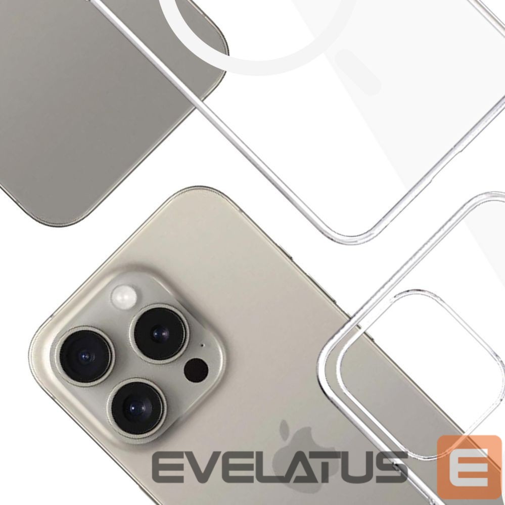 Другие товары 3MK 3mk Clear MagCase Case for Apple iPhone 15 Pro Max - Transparent