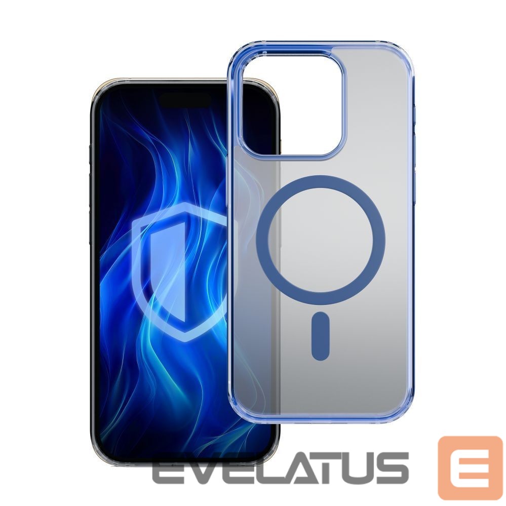Другие товары 3MK 3mk Frosty MagCase Blue Case for Apple iPhone 15 Pro Max - Blue