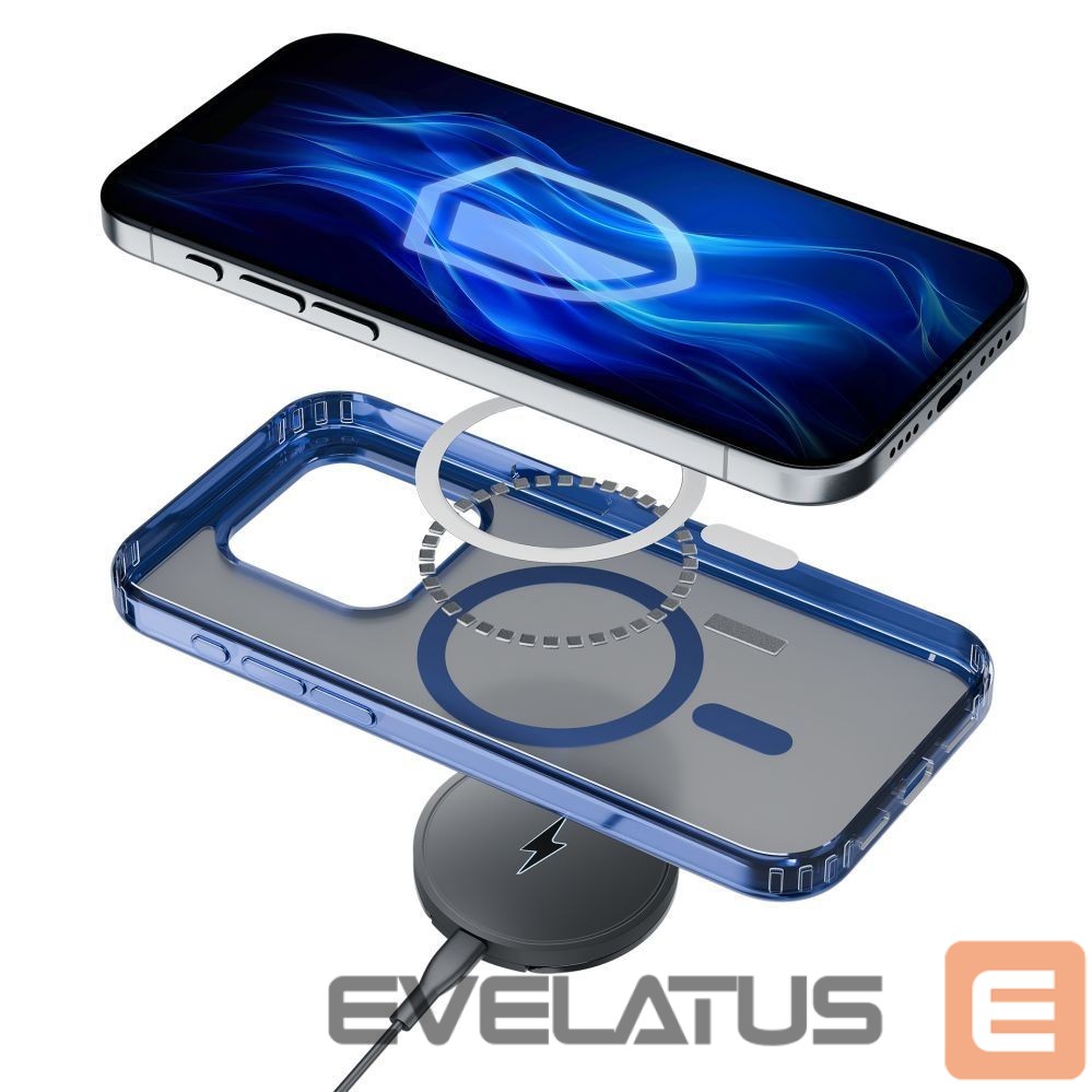 Другие товары 3MK 3mk Frosty MagCase Blue Case for Apple iPhone 15 Pro Max - Blue