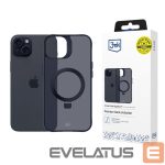 Другие товары 3MK  3mk Smoke Case Mag&Stand for Apple iPhone 15 plus - black 