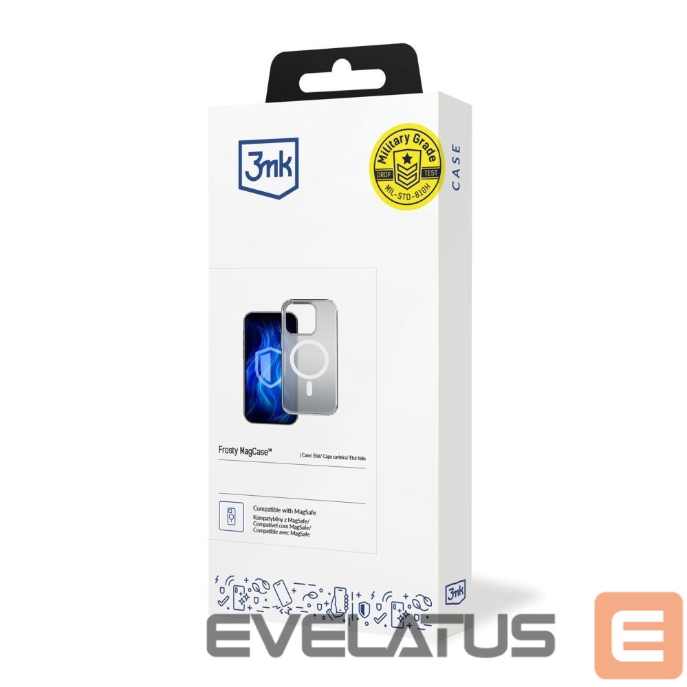Другие товары 3MK 3mk Frosty MagCase White Case for Apple iPhone 14 Pro Max - white