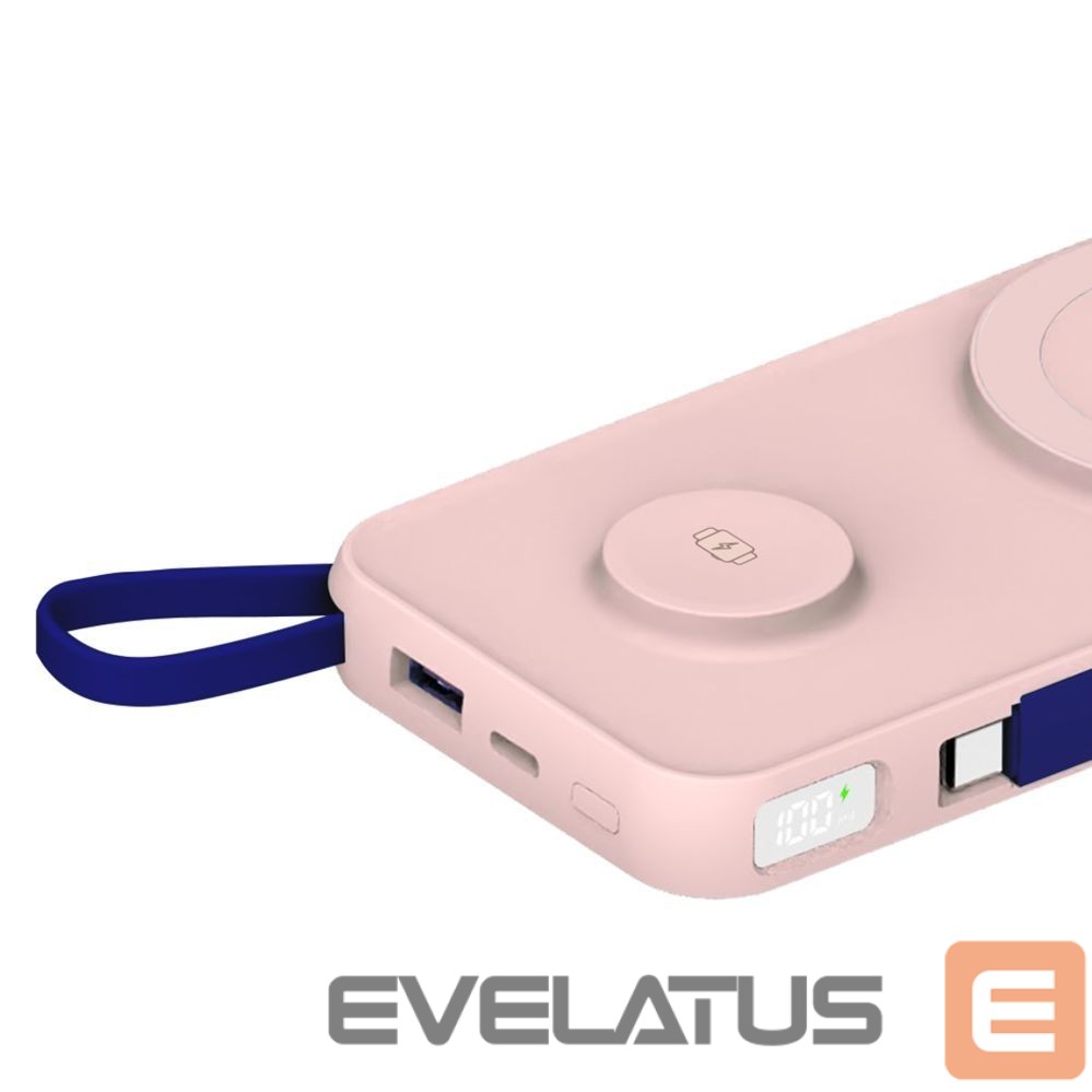 Другие товары 3MK Powerbank 3mk PastelUp 10,000mAh 22.5W USB 1A1C - pink