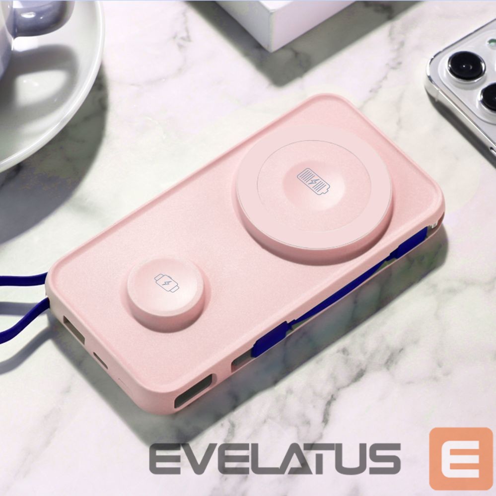 Другие товары 3MK Powerbank 3mk PastelUp 10,000mAh 22.5W USB 1A1C - pink