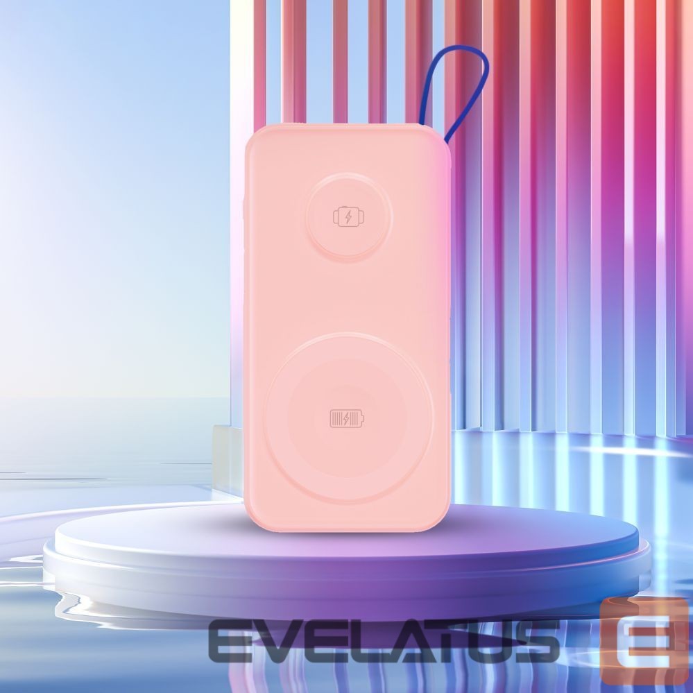 Другие товары 3MK Powerbank 3mk PastelUp 10,000mAh 22.5W USB 1A1C - pink
