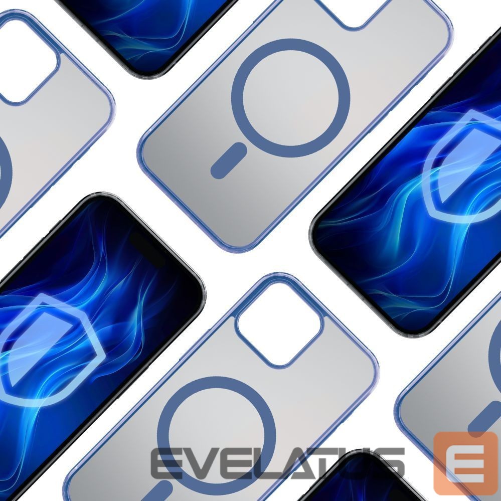 Другие товары 3MK 3mk Frosty MagCase Blue Case for Apple iPhone 14 Plus - Transparent