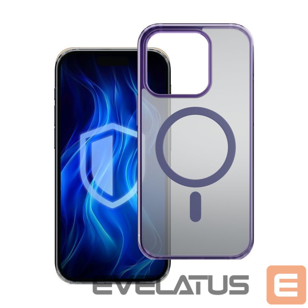 Другие товары 3MK 3mk Frosty MagCase Purple Case for Apple iPhone 15 Pro - purple