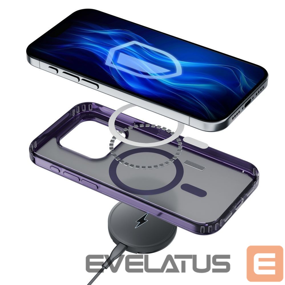 Другие товары 3MK 3mk Frosty MagCase Purple Case for Apple iPhone 15 Pro - purple