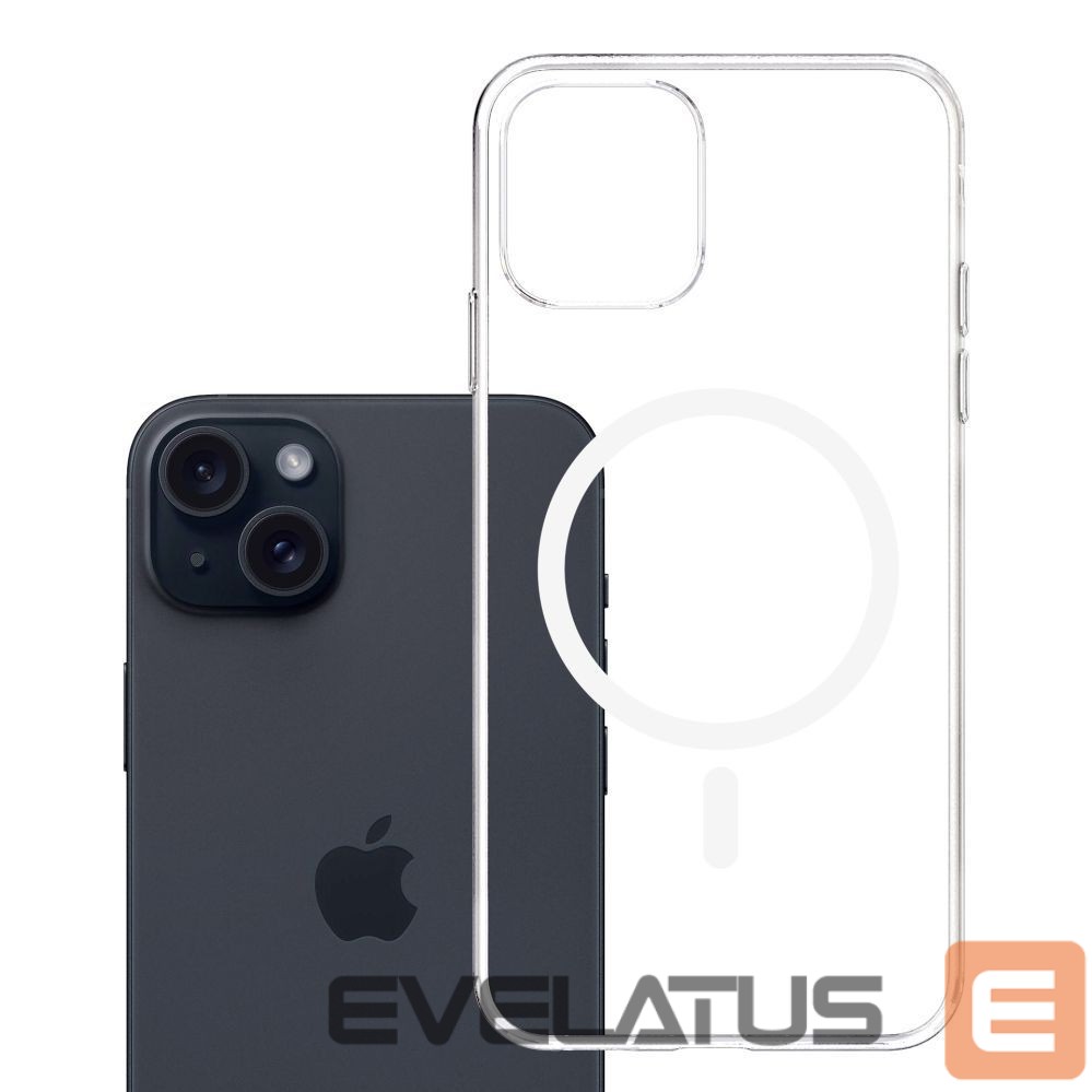 Другие товары 3MK 3mk Clear MagCase for Apple iPhone 15 Plus - transparent