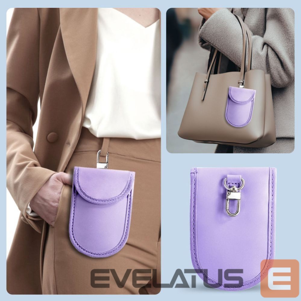 Другие товары Tech-Protect Tech-Protect KLR100 RFID Blocking Car Key Case - Purple