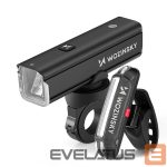 Аксессуар для электротранспорт Wozinsky  Wozinsky WSBLB3 Front (1000 lm) and Rear USB-C Bike Light Set - Black 