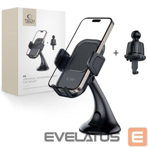 Другие товары Tech-Protect  Tech-Protect V8 Car Holder for Dashboard and Air Vent - Black 