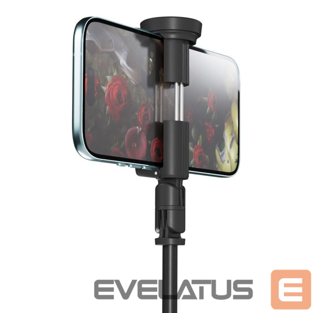 Фото и видео аксессуар Wozinsky Selfie stick Wozinsky WRZP1 with automatically extendable legs, tripod function, 1.7m - black