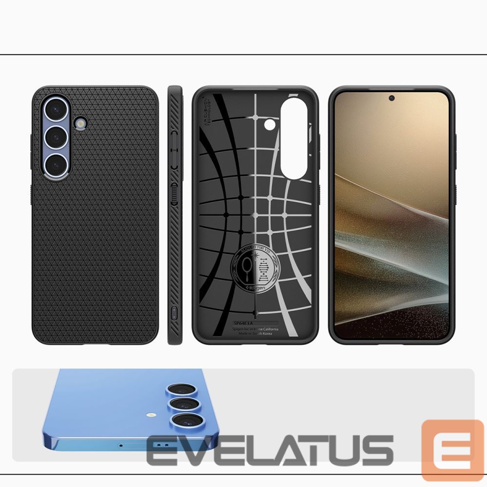 Другие товары Spigen Spigen Liquid Air Case for Samsung Galaxy S25 - Matte Black