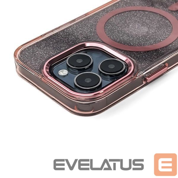 Чехол на заднюю панель Hurtel Glitter Case with MagSafe for Samsung Galaxy A36 5G - Pink