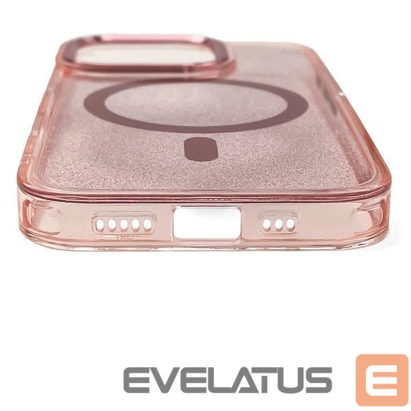 Чехол на заднюю панель Hurtel Glitter Case with MagSafe for Samsung Galaxy A36 5G - Pink