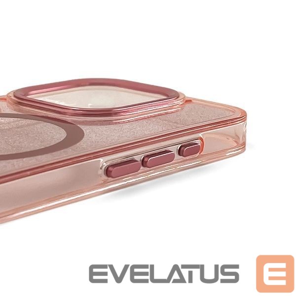 Чехол на заднюю панель Hurtel Glitter Case with MagSafe for Samsung Galaxy A36 5G - Pink