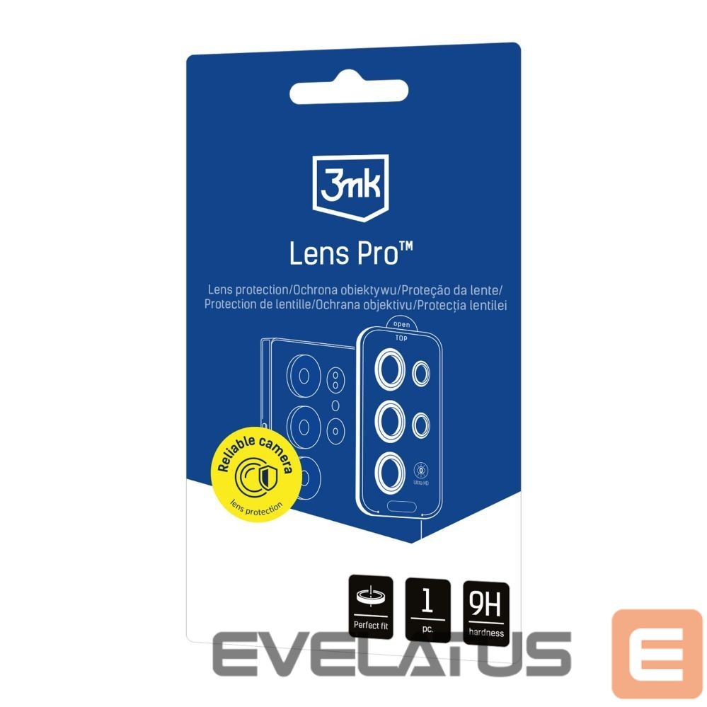 Другие товары 3MK 3mk Lens Protection Pro Black Hybrid Glass for the Camera Lens on the Samsung Galaxy S26 Pro