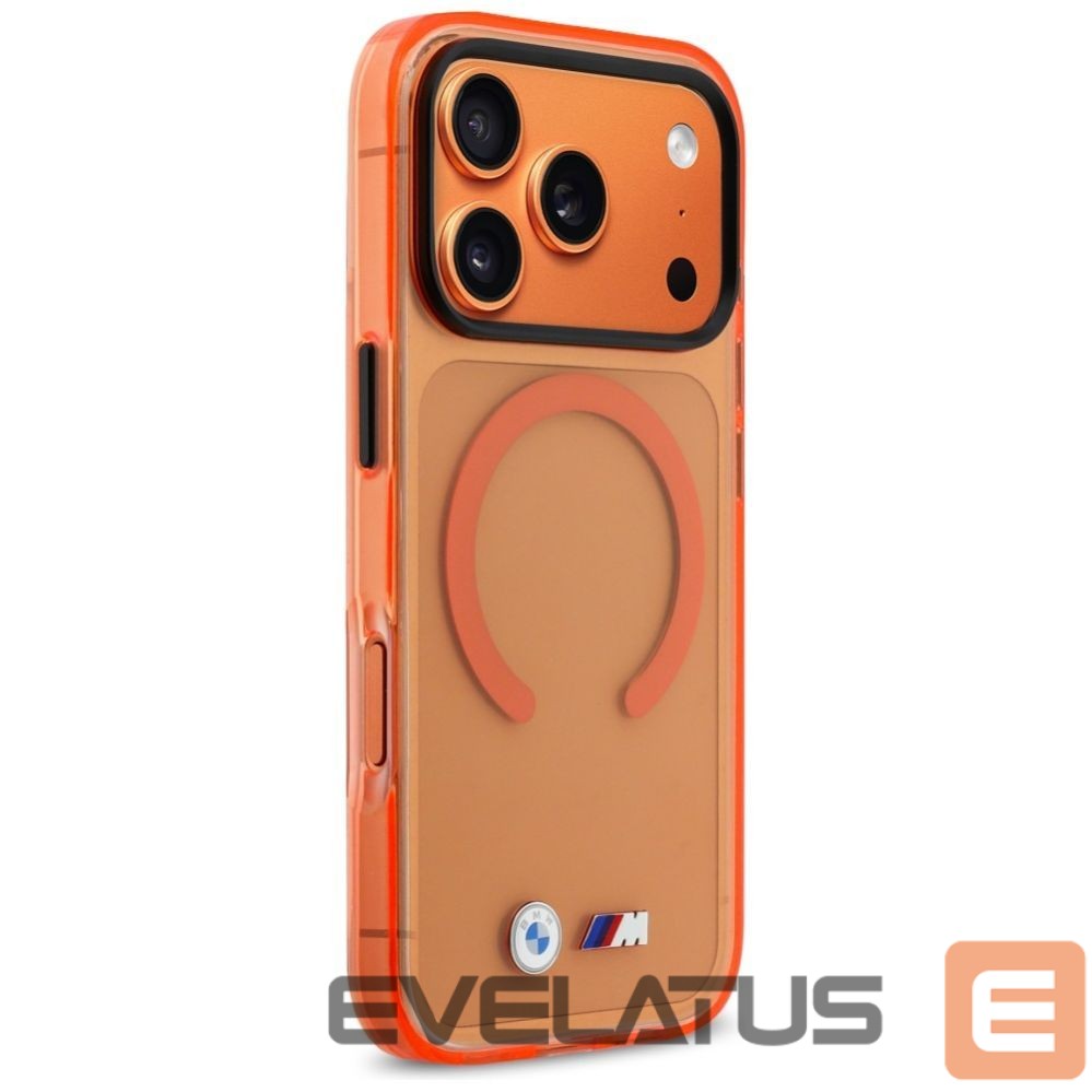 Другие товары BMW BMW M IML Metal Logos MagSafe Case for iPhone 17 Pro Max - Pro Orange