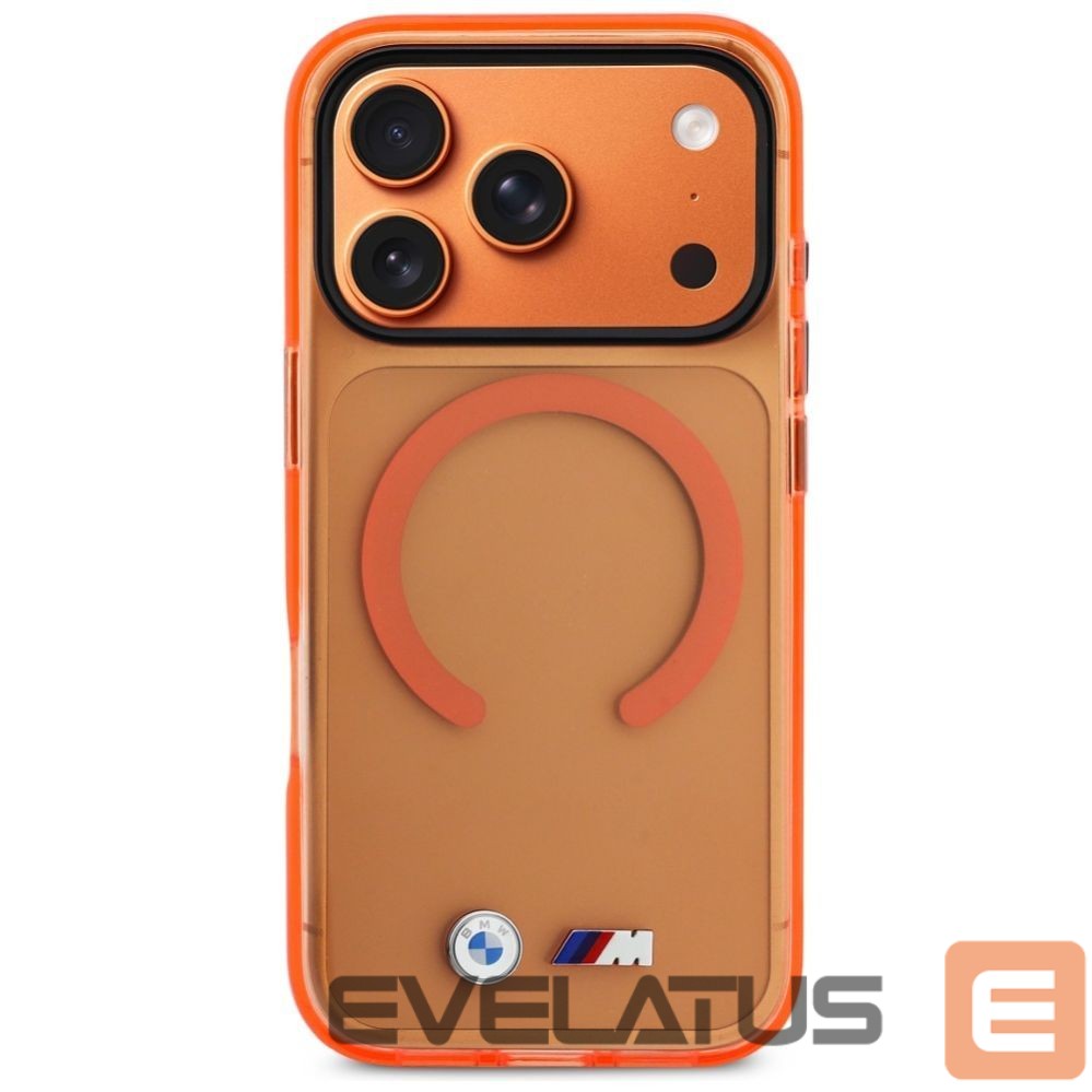 Другие товары BMW BMW M IML Metal Logos MagSafe Case for iPhone 17 Pro Max - Pro Orange