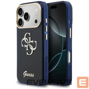 Другие товары Guess  Guess IML 4G Script Metal case for iPhone 17 Pro Max - blue 