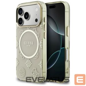 Другие товары Guess  Guess IML Gradient Script Metal MagSafe Case for iPhone Air - White 